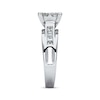 Thumbnail Image 3 of Previously Owned Diamond Engagement Ring 1-1/2 ct tw Princess-cut 14K White Gold