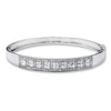 Thumbnail Image 1 of Previously Owned Diamond Bangle Bracelet 1-1/2 ct tw 14K White Gold