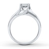 Thumbnail Image 1 of Previously Owned Engagement Ring 1 ct tw Princess-cut Diamonds 14K White Gold
