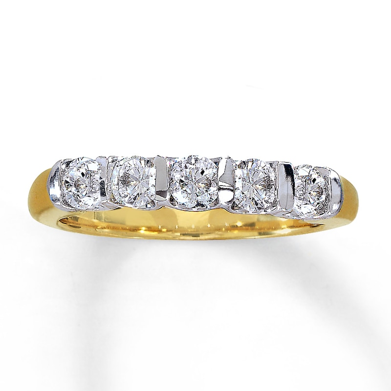 Previously Owned Ring 3/4 ct tw Diamonds 14K Two-Tone Gold