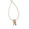 Thumbnail Image 1 of Previously Owned Diamond Ladder Necklace 1/4 ct tw 14K Yellow Gold