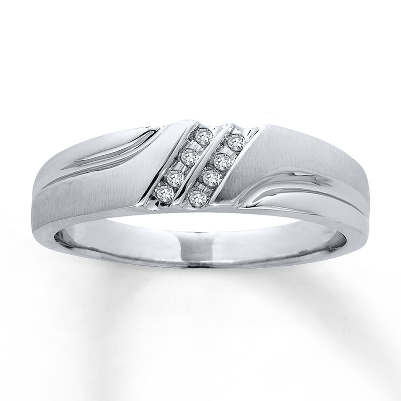 Previously Owned Ring 1/20 ct tw Diamonds 10K White Gold