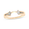 Thumbnail Image 1 of Previously Owned Diamond Enhancer Ring 1/5 ct tw Round/Marquise-cut 14K Yellow Gold