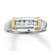 Previously Owned Ring 1/2 ct tw Diamonds 14K Two-Tone Gold