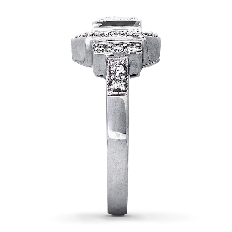 Main Image 3 of Previously Owned Ring 5/8 ct tw Diamonds 14K White Gold