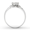 Thumbnail Image 1 of Previously Owned Promise Ring 1/6 ct tw 14K White Gold