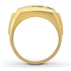 Thumbnail Image 1 of Previously Owned Men's Wedding Band 1 ct tw Round-cut Diamonds 14K Yellow Gold