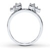 Thumbnail Image 2 of Previously Owned Diamond Enhancer Ring 1/4 ct tw 14K White Gold
