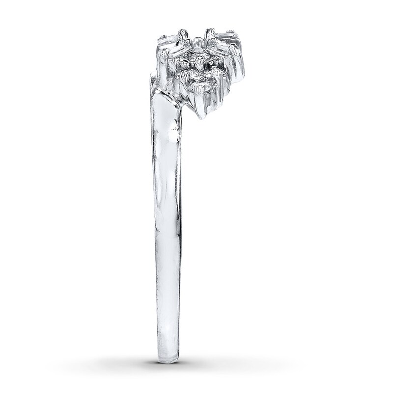 Main Image 3 of Previously Owned Diamond Enhancer Ring 1/4 ct tw 14K White Gold