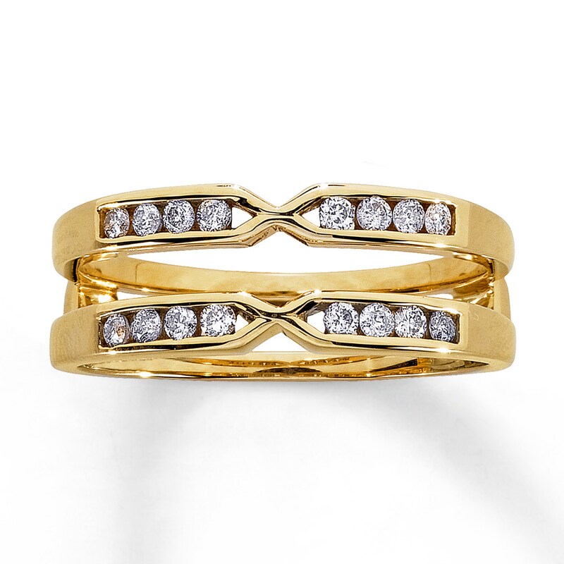 Previously Owned Enhancer 1/4 ct tw Diamonds 14K Yellow Gold