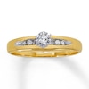 Previously Owned Ring 1/10 ct tw Diamonds 10K Yellow Gold