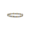 Thumbnail Image 1 of Previously Owned Bracelet 2 ct tw Diamonds 10K Two-Tone Gold 7"