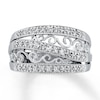 Previously Owned Ring 1/3 ct tw Diamonds 14K White Gold