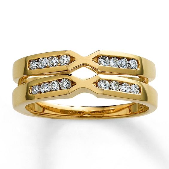 Previously Owned Diamond Enhancer Ring 1/3 ct tw 14K Yellow Gold