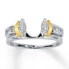 Previously Owned Diamond Enhancer 1/2 ct tw 14K Two-Tone Gold