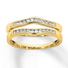 Previously Owned Enhancer 1/4 ct tw Round-cut 14K Yellow Gold