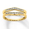 Previously Owned Enhancer 1/4 ct tw Round-cut 14K Yellow Gold