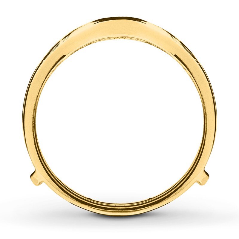 Previously Owned Enhancer 1/4 ct tw Round-cut 14K Yellow Gold