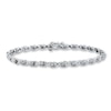 Thumbnail Image 1 of Previously Owned Diamond Bracelet 1/4 ct tw 10K White Gold