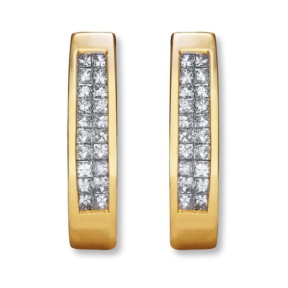 Previously Owned Earrings 1/2 ct tw Diamonds 14K Gold