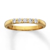 Thumbnail Image 1 of Previously Owned Anniversary Ring 1/4 ct tw Round-cut Diamonds 14K Yellow Gold