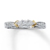 Thumbnail Image 1 of Previously Owned Ring 1/5 ct tw Diamonds 10K Two-Tone Gold
