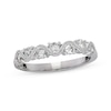 Thumbnail Image 1 of Previously Owned Anniversary Ring 1/2 ct tw Round-cut Diamonds 14K White Gold