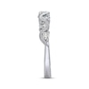 Thumbnail Image 3 of Previously Owned Anniversary Ring 1/2 ct tw Round-cut Diamonds 14K White Gold
