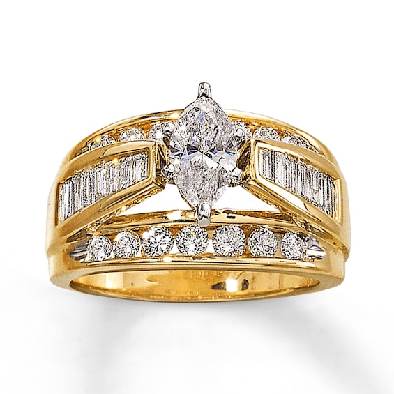 Previously Owned Ring 2 ct tw Diamonds 14K Yellow Gold