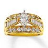 Thumbnail Image 1 of Previously Owned Ring 2 ct tw Diamonds 14K Yellow Gold