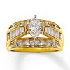 Thumbnail Image 0 of Previously Owned Ring 2 ct tw Diamonds 14K Yellow Gold