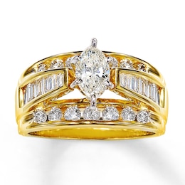 Previously Owned Ring 2 ct tw Diamonds 14K Yellow Gold