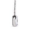 Thumbnail Image 2 of Previously Owned Diamond Necklace 1/10 ct tw Round-cut 14K White Gold 18"