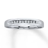 Previously Owned Band 1/10 ct tw Diamonds 10K White Gold