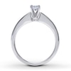 Thumbnail Image 2 of Previously Owned Engagement Ring 5/8 ct tw Princess-cut Diamonds 14K White Gold