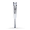 Thumbnail Image 3 of Previously Owned Engagement Ring 5/8 ct tw Princess-cut Diamonds 14K White Gold