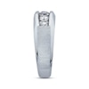 Thumbnail Image 3 of Previously Owned Men's Diamond Wedding Band 1 ct tw Round-cut 14K White Gold