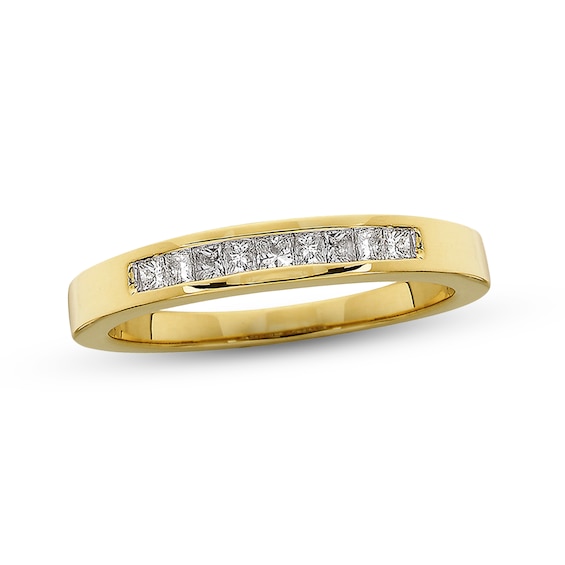 Previously Owned Diamond Anniversary Ring 1/4 ct tw Round-cut 14K Yellow Gold