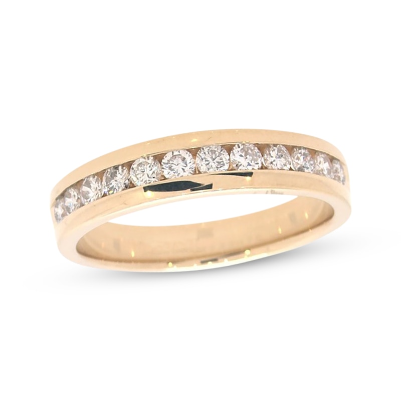 Previously Owned Diamond Wedding Band 1/2 ct tw Round-cut 14K Yellow Gold