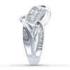 Thumbnail Image 3 of Previously Owned Diamond Ring 1/2 carat tw 14K White Gold
