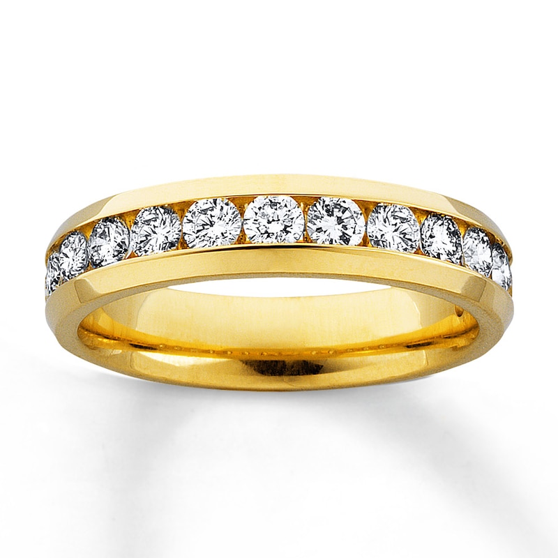 Previously Owned Diamond Anniversary Band 1 ct tw Round-cut 14K Yellow Gold