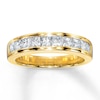 Thumbnail Image 1 of Previously Owned Diamond Band 1 ct tw Princess-cut 14K Yellow Gold
