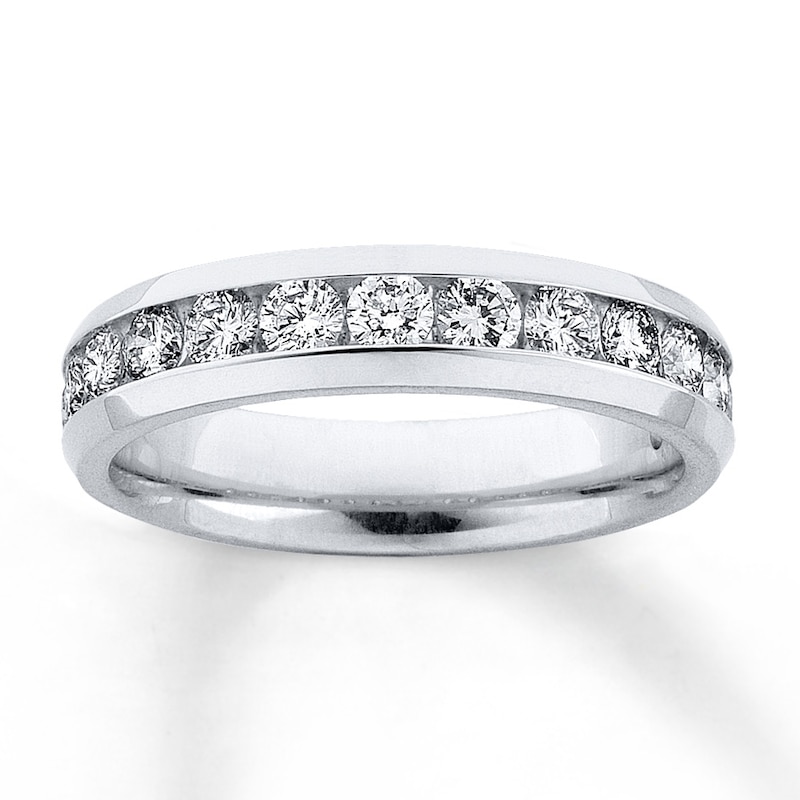 Previously Owned Anniversary Band 1 ct tw Round-cut Diamonds 14K White Gold