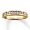 Thumbnail Image 1 of Previously Owned Anniversary Band 1/2 ct tw Princess-cut Diamonds 14K Yellow Gold
