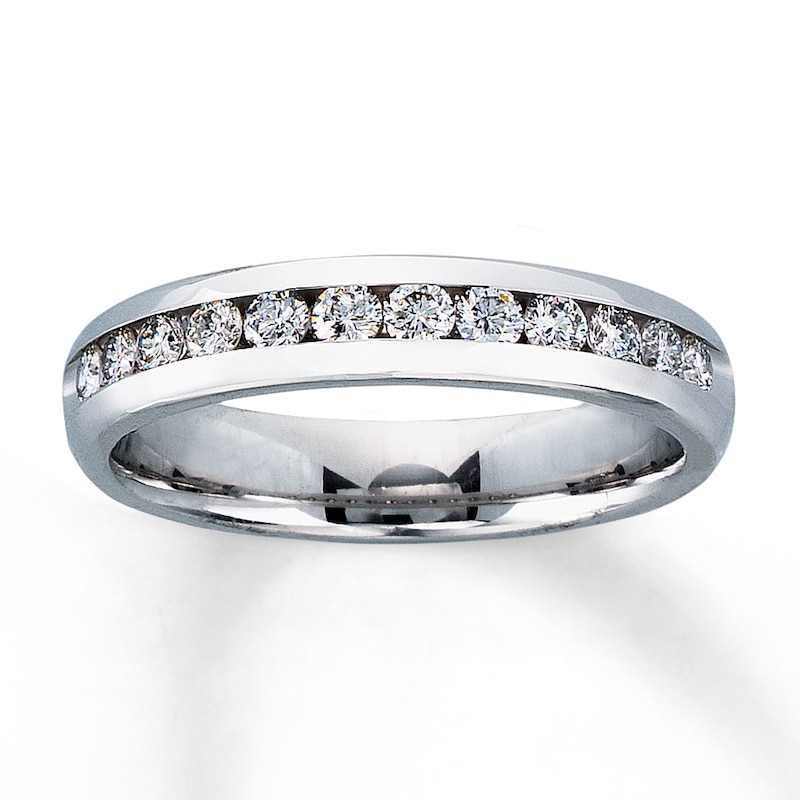 Previously Owned Anniversary Band 1/2 ct tw Round-cut Diamonds 14K White Gold