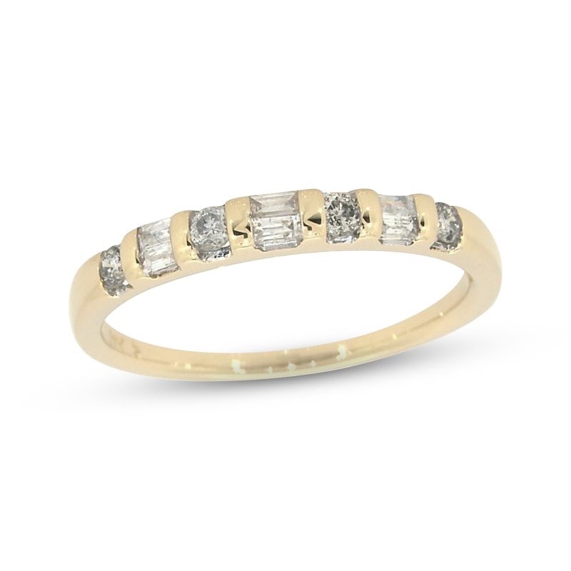 Main Image 1 of Previously Owned Diamond Anniversary Ring 1/4 ct tw 14K Yellow Gold