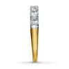 Thumbnail Image 3 of Previously Owned Ring 3/4 ct tw Round-cut Diamonds 14K Two-Tone Gold