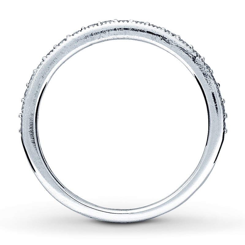 Main Image 2 of Previously Owned Diamond Anniversary Band 1/4 ct tw Round-cut 14K White Gold