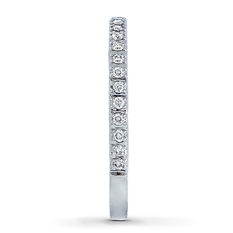 Main Image 3 of Previously Owned Diamond Anniversary Band 1/5 ct tw 14K White Gold