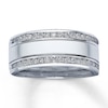 Thumbnail Image 1 of Previously Owned Diamond Anniversary Band 1/2 ct tw Round-cut 14K White Gold
